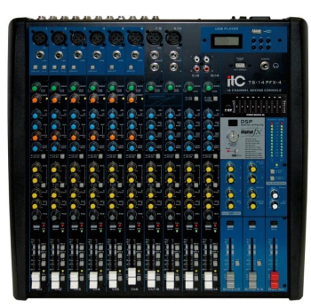 Микшерный пульт ITC TS-14PFX-4 микшер